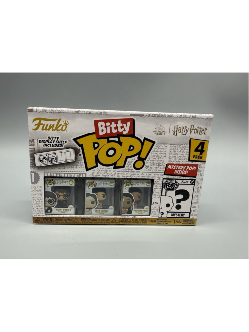 Funko Bitty Pop! Harry Potter - Harry, Cho, Parvati Set w/ mystery- 4 pack